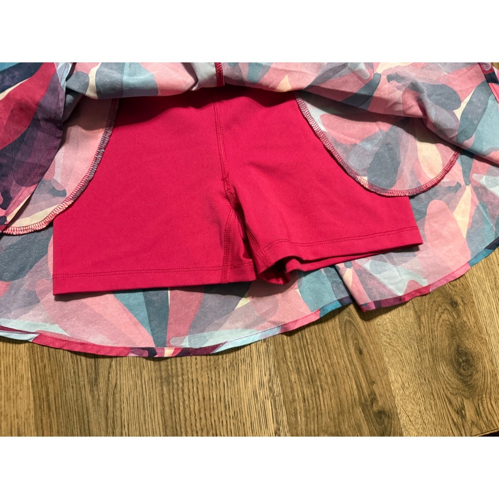 Sincerely Jules Skorts Women's Size Small Pink Blue Purple Geometric Print - Picture 5 of 10